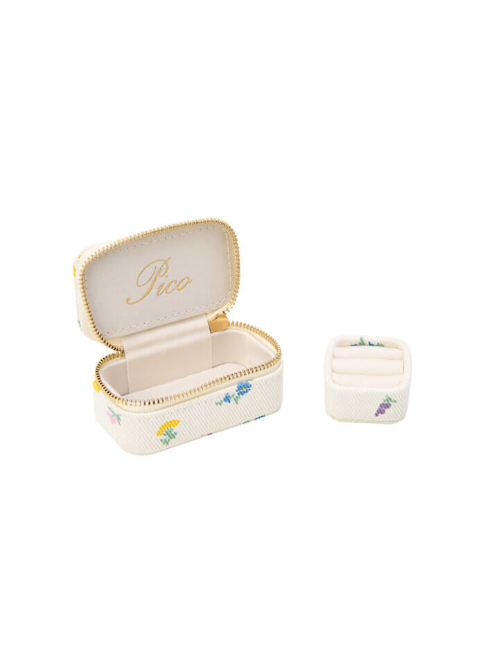 Smykkeskrin, lille - Ivory flower